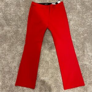 Express Vibrant Red Columnist Pants